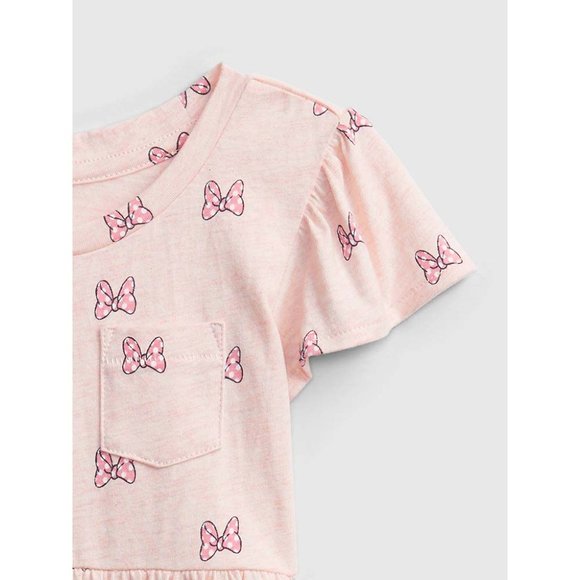 Disney Baby Gap Toddler Girls Minnie Mouse Flutter Dress Summer Dress 2T - Picture 4 of 4